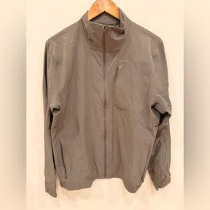 Lululemon Expeditionist Jacket Mens Olive Green Full Zip Stretch Size M